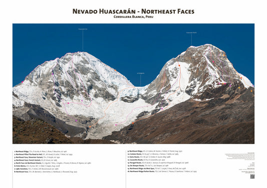 Nevado Huascarán - Northeast Faces