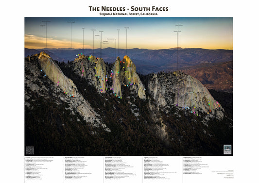 The Needles - South Faces