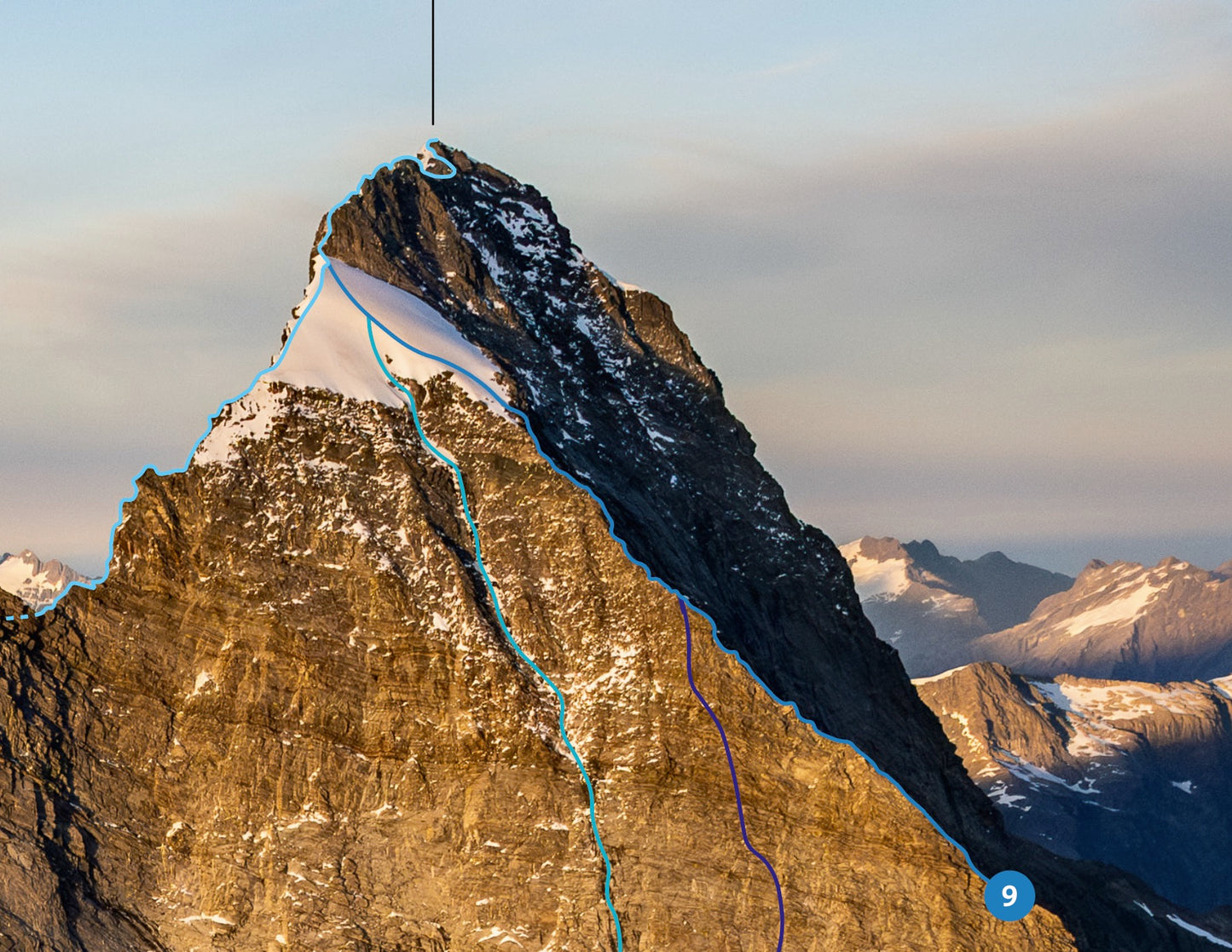 Tititea Mount Aspiring - Northeast Face